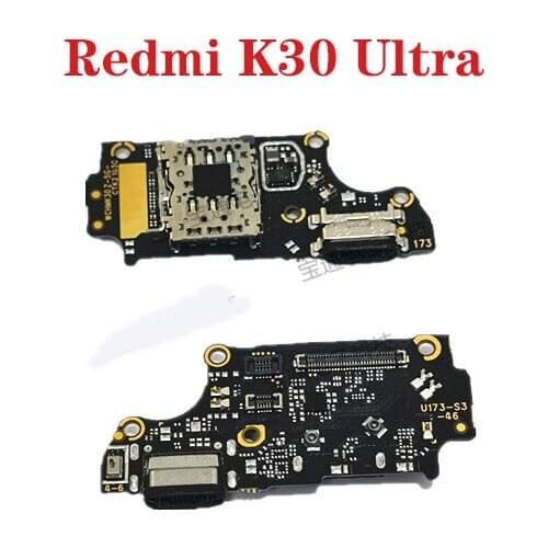 For Xiaomi Redmi K30 Ultra tail plug small board charging transmitter small board antenna seat card seat card slot
