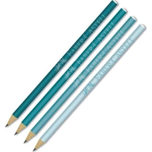 Faber-Castell Pencil Ocean 4-Piece Blister