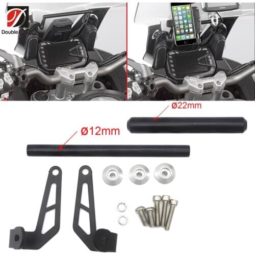 GPS Smart Phone Navigation Mount Mounting Bracket Adapter Holder For Ducati Multistrada 950 1200S 1200 Enduro 2015 2016 2017