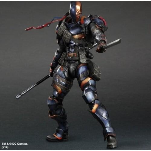 Play Arts 27cm Character Deathstroke Action Figure Model Toy