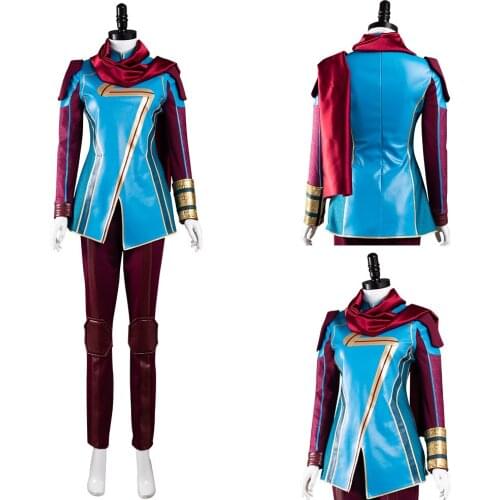 Kamala Khan Cosplay Costume Outfits Halloween Carnival Suit