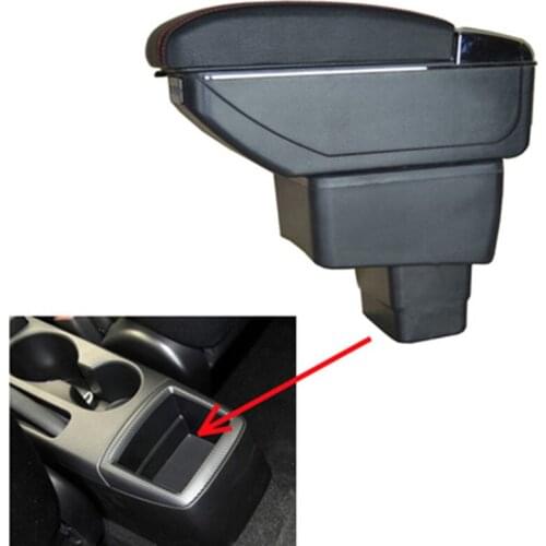 For mazda2 skyactiv version cx3 CX-3 armrest box central Store content box with cup holder ashtray USB cx 3 armrests box cx3