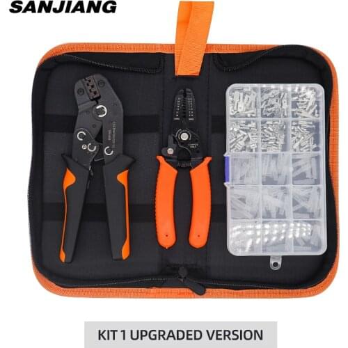 SN-48B 270/300PCS crimping pliers set 2.8/4.8/6.3 plug terminal crimper hand tool kit Multifunctional wire stripper cable cutter