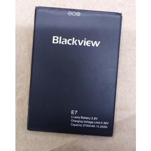 Original Blackview E7 phone 2700mah 3.8V for Blackview E7 5.5 Inch 2700Mah MTK6737 Quad-Core Android 6.0-free shipping