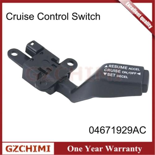 For 2006-2014 Jeep Chrysler Dodge Car Steering Wheel Speed Cruise Control Switch High Quality OEM 04671929AC 4671929AC