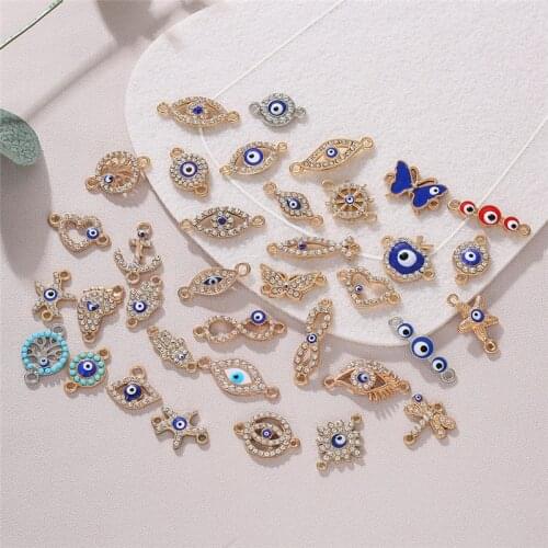 10pcs/pack Charms Butterfly Dragonfly Insect Connector Golden Color Pendant For Jewelry Making DIY Handmade Craft Accessories