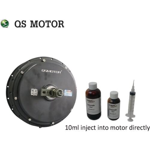 Qs motor 3000W Spoke bldc hub motor with Statorade Ferrofluid for electric bicycle