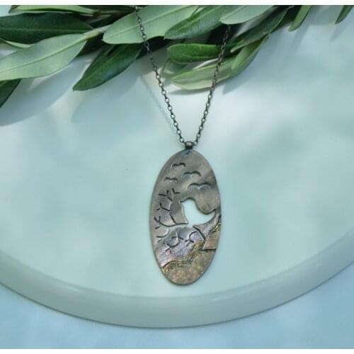 Handmade silver necklaces free shipping from Turkey