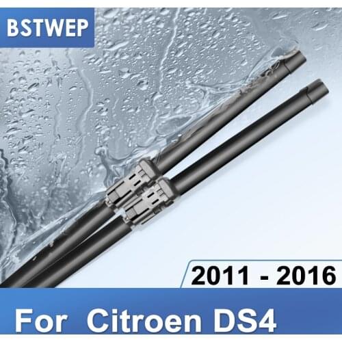 BSTWEP Wiper Blades for Citroen DS4 Fit Push Button Arms 2011 2012 2013 2014 2015 2016