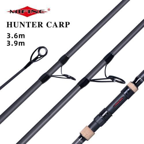 MIFINE SAKANA HUNTER CARP Fishing Rod 3.0/3.5/4.0lbs 3.6/3.9m High Carbon Surf Spinning Casting Hard Throwing Shot To About 150M