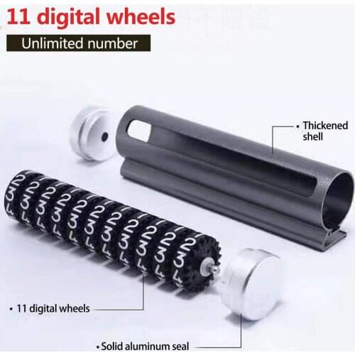 Universal Car Parking License Plate Car Hidden Styling Temporary Stop Sign Parking Card Phone Number Hidden Card Plate Switch