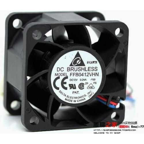 Brand new DELTA FFB0412VHN 4028 12V 0.24A cooling fan