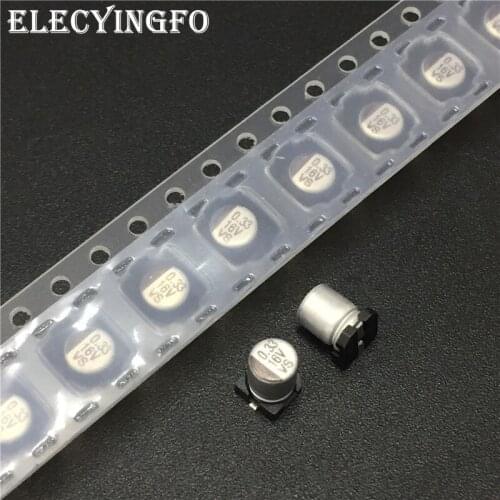 20pcs 0.33uF 16V0.33UF 4x5.4mm good quality 16V0.33uF SMD Aluminum Electrolytic Capacitor