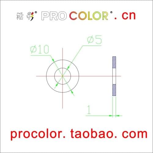 Custom-made Charge OEM Shape Colours Silicone Rubber Seal Gasket OD10 OD10MM OD 10mm * ID 5mm ID5 ID5MM ID 5 * H 1mm