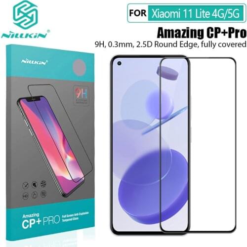 For Xiaomi Mi 11 Lite 5G Tempered Glass NILLKIN H H+PRO CP+ Pro Anti-Explosion 9H Screen Protector for Mi 11 Lite 4G