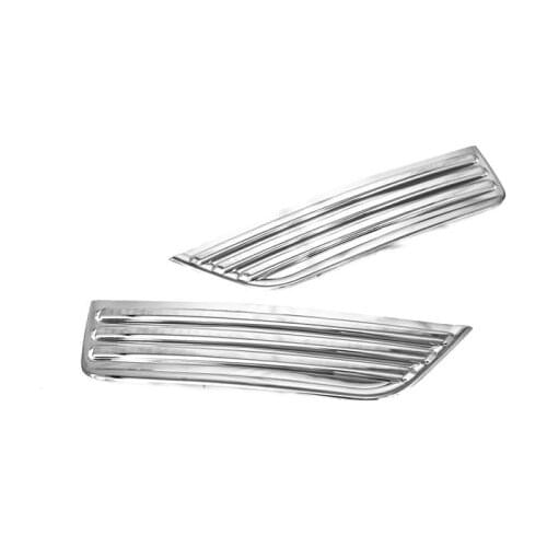 Chrome Lower Side Grille Cover Trim For Ford Focus MK2
