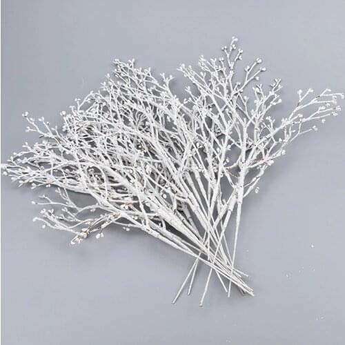 Artificial plants rattan DIY christmas wreath home decor wedding decorative flowers vases household products fake foam Branch