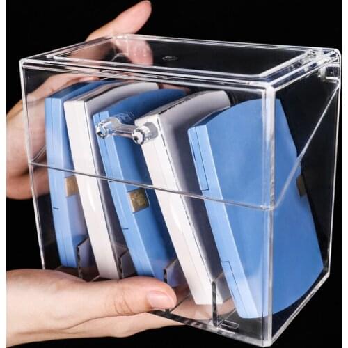 Dustproof powder eyeshadow tray storage box,lipstick holder, acrylic desktop cosmetic skin care finishing makeup organizer