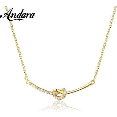 Genuine S925 Sterling Silver Necklace Delicate Micro-inlaid Zircon Clavicle Necklace for Womens Jewelry Wedding Gifts