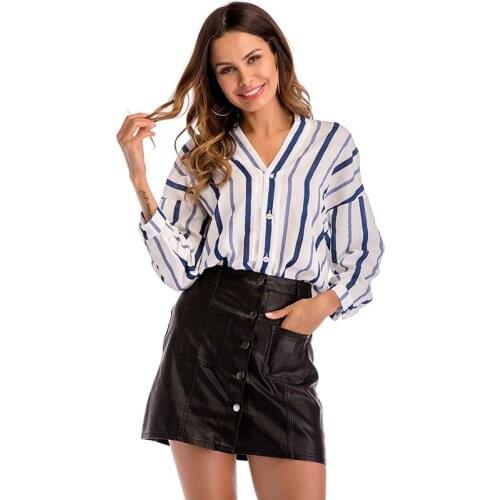 PANEY QUIN Women's Striped Shirts