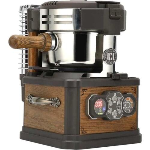 Coffee Accessories Vintage Coffee Bean Roaster Precise Temperature Control Low Noise Coffee Roasting Machine