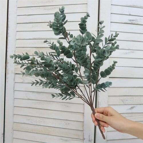 Nordic wind simulation plants put bundles of money leaf home wedding decoration green plant bonsai flowers office decor 2021 new