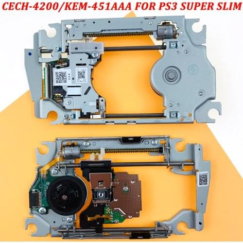 100% Tested New KEM-451AAA kem 451aaa Laser Lens reader for PS3 Super Slim CECH-4200 KES-451 with deck mechanism
