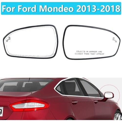 1 Pair For Ford Mondeo 2013 2014 2015 2016 2017 2018 Heated Side Wing Rear view Mirror Glass Auto Replacement US Version