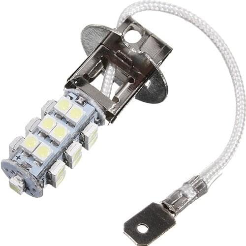 Automobile Led Fog Lamp H3 1210-25led Led Fog Lamp Anti Fog Lamp 3528 Chip LED Low Beam Bulb Car Accessories