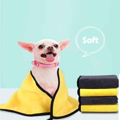Cat Dog Bath Towel for Small Large Dogs Highly Absorbent Bath Towels Quick-Drying Cat Bathing Towel Cleaning Dog Accessories