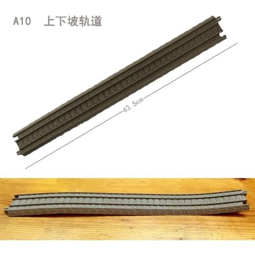 Free shipping 43.5cm Ramp up and down the track 2pcs/set track children game track scene essential accessories kids train toys