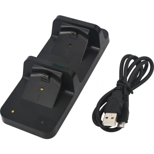 Dual Micro USB Charger Charging Docking Dock Station Stand for PS 4 Controller Useful PS4 Video Game Accessories Wholesale Pro