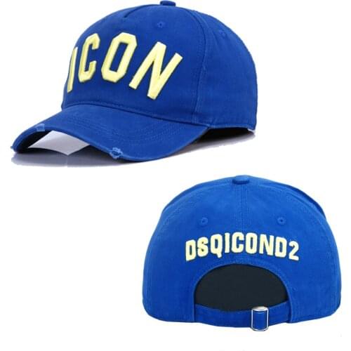 DSQICOND2 Brand DSQ2 letters Casquette Hats Embroidery Dad Hip Hop Baseball Cap DSQ Hat Black Snapback Hat Cap for Man Woman