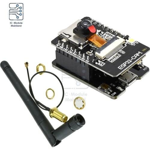 ESP32-CAM-MB Development Board WiFi ESP32 CAM MB MICRO USB ESP32 Serial to WiFi CH340G Bluetooth +2.4G Antenna IPX+OV2640 Camera
