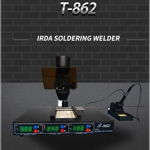 Infrared Rework Reflow Soldering Station BGA SMD SMT desoldering Rework Station PUHUI T-862