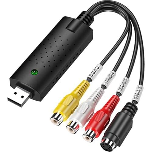 USB2.0 Video Capture Card Audio Grabber Box Phone Game HD Camera Capture Recording For PC Monitoring Live Broadcast
