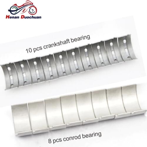 Motorcycle Engine Crankshaft Tile Crank shaft & Connecting Con Rod Bearing For Yamaha YZF1000 YZF 1000 R1 2004 2005 2006 2007