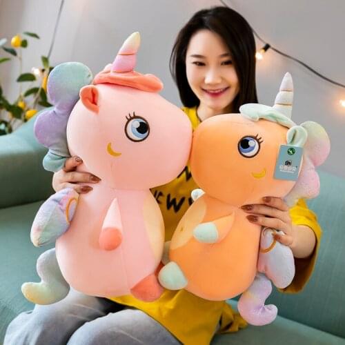 Creative Plush Toys Large Stuffed Unicorn Doll Comfortable Pillow Kids Gift Kawaii Soft Peluche For Child Birthday