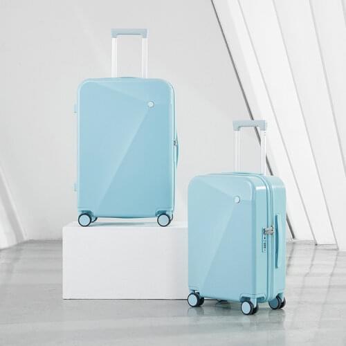 Purple small silicone caster suitcase G170-7920