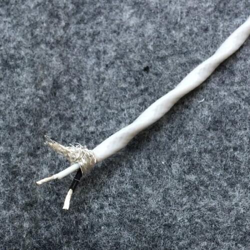 Copper Silver Cable (sell Per 1.0m) for DIY HIFI Audio Rca Xlr Cable