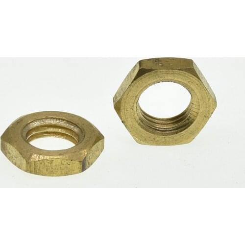 Brass Hexagon Thin Nuts M8 M10 M12 M14 M16 GB808