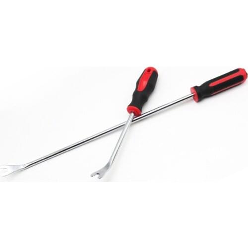 Rubber-clasped automobile door panel clasp screwdriver pry-clasp tool Truck nail interior pry-bar