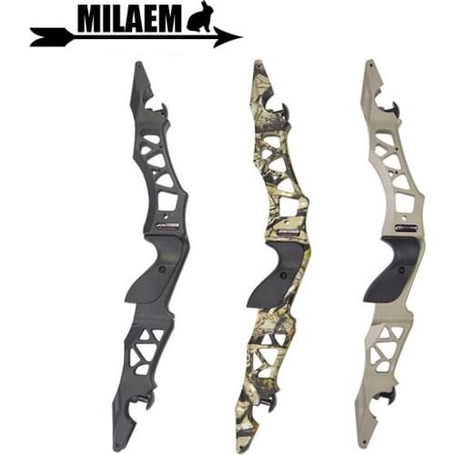 1pc Archery F166 Recurve Bow Riser 21inch Recurve Bow Handle RH Aluminum Alloy Bow Riser Bow And Arrow Shooting Accessories