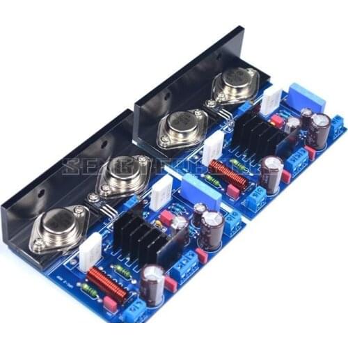 Assembly UPC-M1 HiFi Stereo MJ15024 MJ15025 Gold Seal Power Amplifier Board 100W