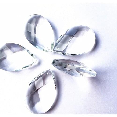 Top Quality 12P 38MM Optical Clear Crystal Prism Ornament Suncatcher Lamp chandelier Pendant,rainbow wedding romantic decoration