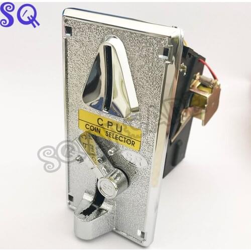 10pcs Anti-StringMechanism Computer Coin Selector Front Inserting Type SR1210 Coin mech For Message Chair/Vending machine