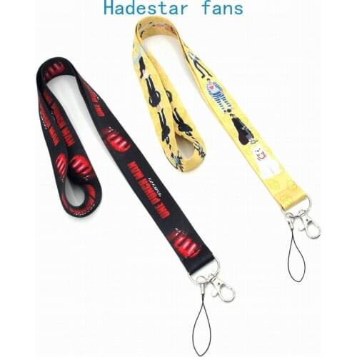 10 pcs/lot Anime One Punch Man Phone Rope Strap Chain Toy Neck Strap ID Charm Lanyard Keychain toy for Gifts