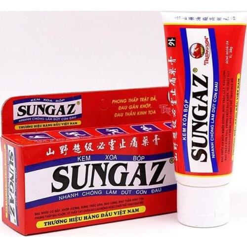 100% Vietnam Sungaz Balm Cream Back Shoulder Pain Relief Arthritis Original ointment Medical Plaster,30g