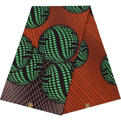 2019 New Arrival Fashion Design Pretty Pattern Print Fabric African Ankara Veritable Real Veritable Real Wax Fabric 6 Yard