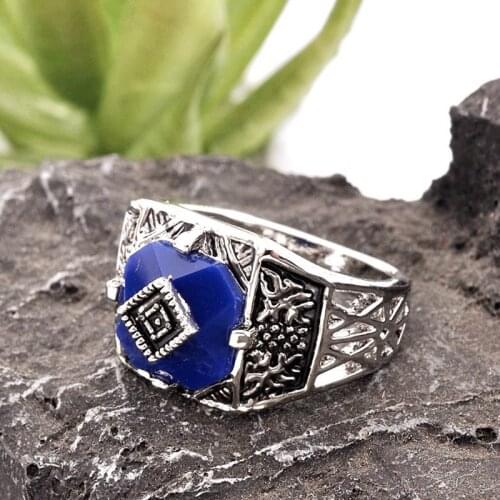 The Vampire Diaries Caroline Forbes Antique Filigree Daylight Ring Damon Finger Family Crest Ancient Retro Style Ring